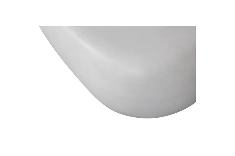 Kaffebord Pebble - Hvit, 28x100x43 cm - Møbler - Bord - Sofabord