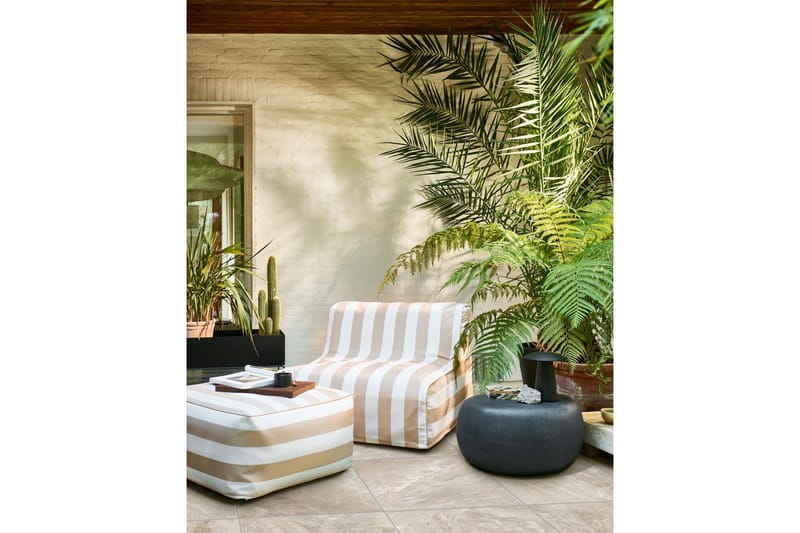 Kaffebord Pebble - Antrasitt, 31x65x49 cm - Møbler - Bord - Sofabord