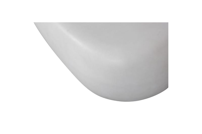Kaffebord Pebble - Hvit, 28x100x43 cm - Møbler - Bord - Sofabord