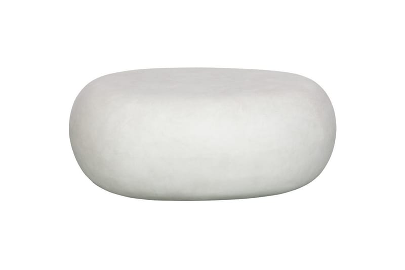 Kaffebord Pebble - Hvit, 31x65x49 cm - Møbler - Bord - Sofabord