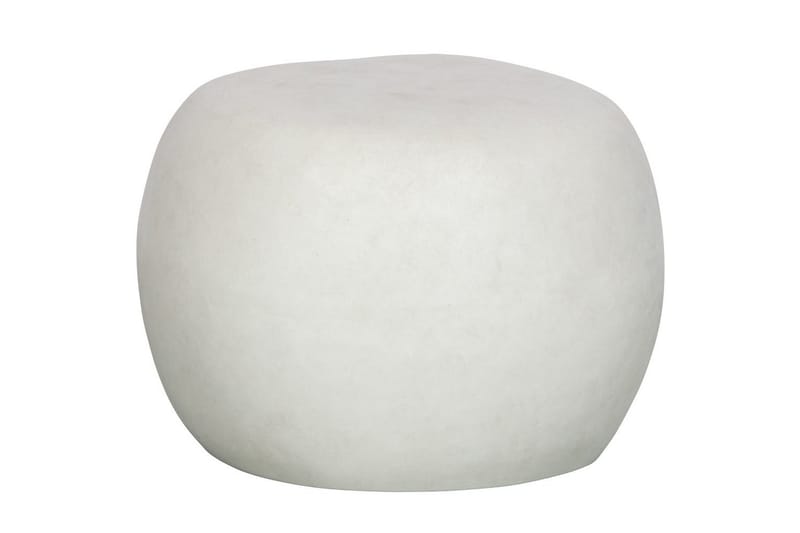 Kaffebord Pebble - Hvit, 35x50x50 cm - Møbler - Bord - Sofabord