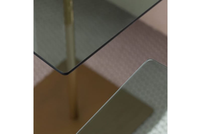 Kaffebordsett Challur Gull / Grønn - Gull / Grønn - Møbler - Bord - Sofabord