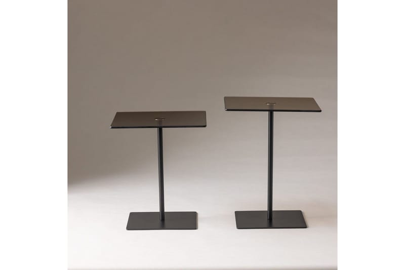 Kaffebordsett Challur Svart / Bronzie - Svart / Bronzie - Møbler - Bord - Sofabord