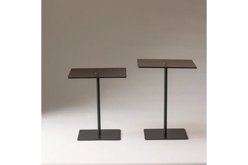 Kaffebordsett Challur Svart / Bronzie - Svart / Bronzie - Møbler - Bord - Sofabord