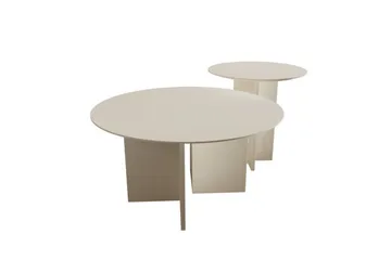 Kaffebordsett Glenure Krem