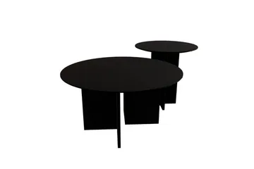 Kaffebordsett Glenure Svart