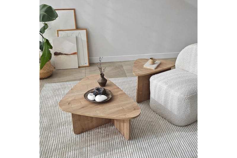 Kaffebordsett Jewa Sett Sudamaleik - Sudamaleik - Møbler - Bord - Sofabord