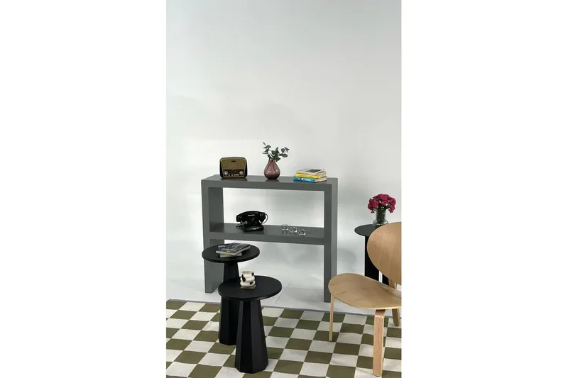 Kaffebordsett Miu Dobbel Svart - Svart - Møbler - Bord - Sofabord