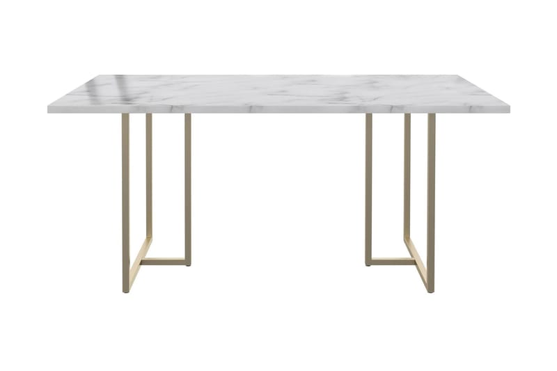 Kaiti Spisebord Marmor - Hvit - Spisebord & kjøkkenbord