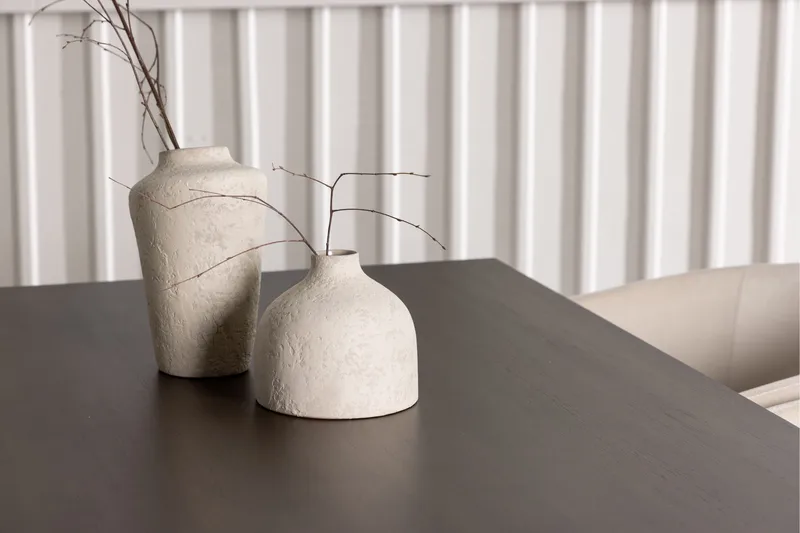 Kaseidon Spisegruppe 120 cm Rektangulær med 4 Berit Stoler - Beige - Møbler - Bord - Spisegrupper