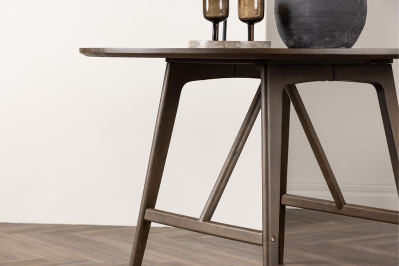 Kaseindon Spisebord 100 cm Brun - Venture Home - Spisebord & kjøkkenbord