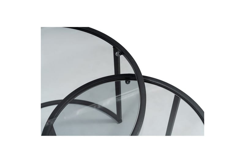 Kashiwa Stuebord 60 cm - Sort - Møbler - Bord - Sofabord