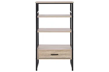 Keene Bokhylle 56 cm i Eik - Lysebrun - Oppbevaring - Hyller - Bokhylle