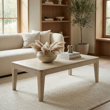 Kelela sofabord 120 cm - Hvitkalket - Møbler - Bord - Sofabord