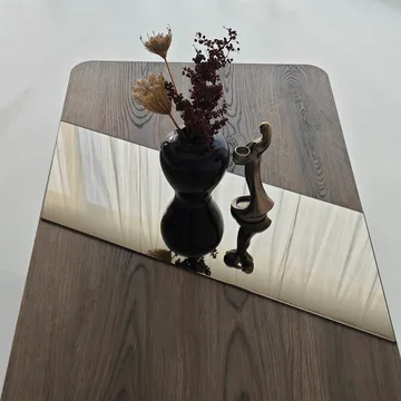 Kelrosin sofabord rektangulært - Bronzie/Valnøtt - Møbler - Bord - Sofabord