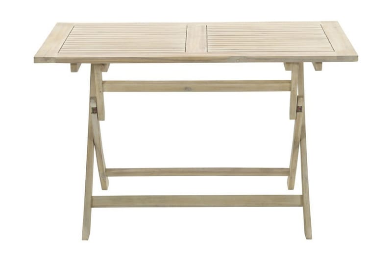 Kent Klaffebord 120 cm Brun/Whitewash - Garden Impressions - Sammenleggbart bord