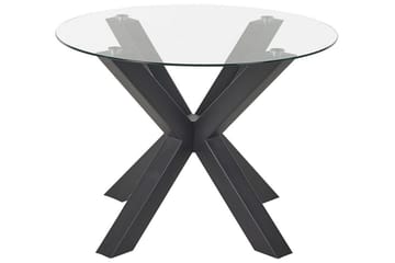 Kerrobert Spisebord 100 cm - Svart - Møbler - Bord - Spisebord & kjøkkenbord