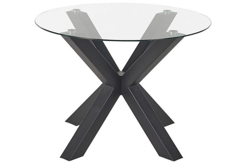Kerrobert Spisebord 100 cm - Svart - Møbler - Bord - Spisebord & kjøkkenbord