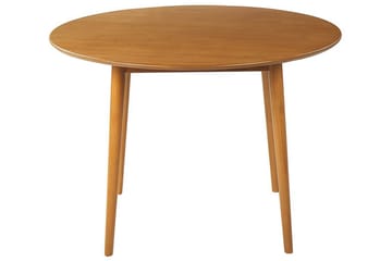 Kindersley Spisebord 110 cm Rund - Lysebrun - Møbler - Bord - Spisebord & kjøkkenbord