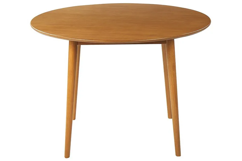 Kindersley Spisebord 110 cm Rund - Lysebrun - Møbler - Bord - Spisebord & kjøkkenbord