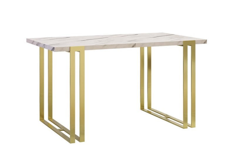 Kintore Spisebord 80 cm - Guld - Spisebord & kjøkkenbord