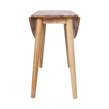 Klaffebord HOME4YOU Birka D90x75 cm eik - Naturlig lys eik - Møbler - Bord - Sammenleggbart bord