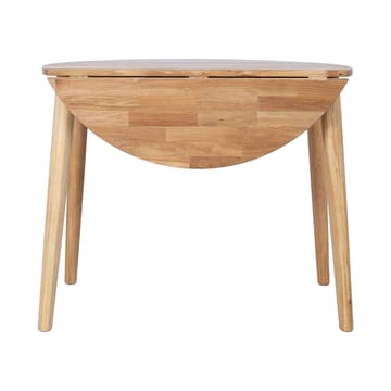 Klaffebord HOME4YOU Birka D90x75 cm eik - Naturlig lys eik - Møbler - Bord - Sammenleggbart bord