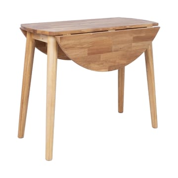 Klaffebord HOME4YOU Birka D90x75 cm eik - Naturlig lys eik - Møbler - Bord - Sammenleggbart bord