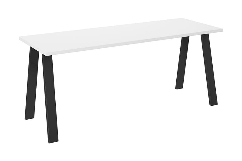 Kleos Spisebord 185 cm - Hvit/Svart - Spisebord & kjøkkenbord