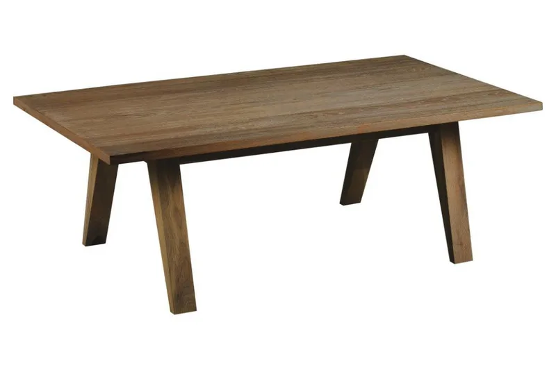 Kolinis 130 cm Rektangulært Sofabord i Mørkt Tre, Brun