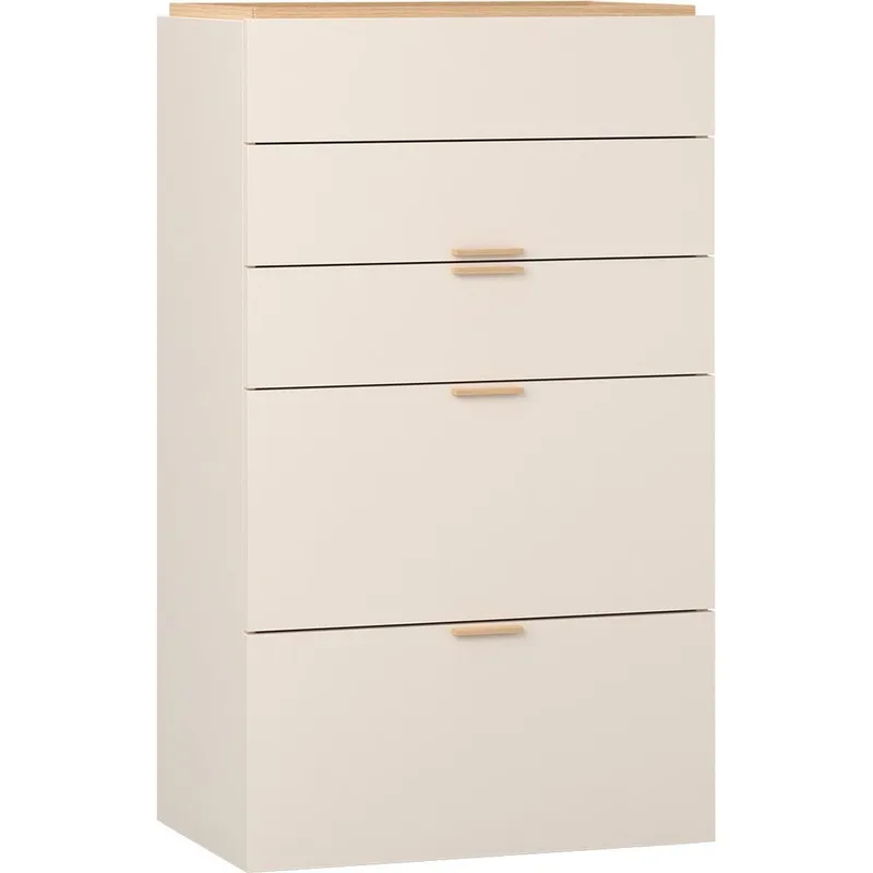 Kommode med skuffer 4 You Fresh, Eik