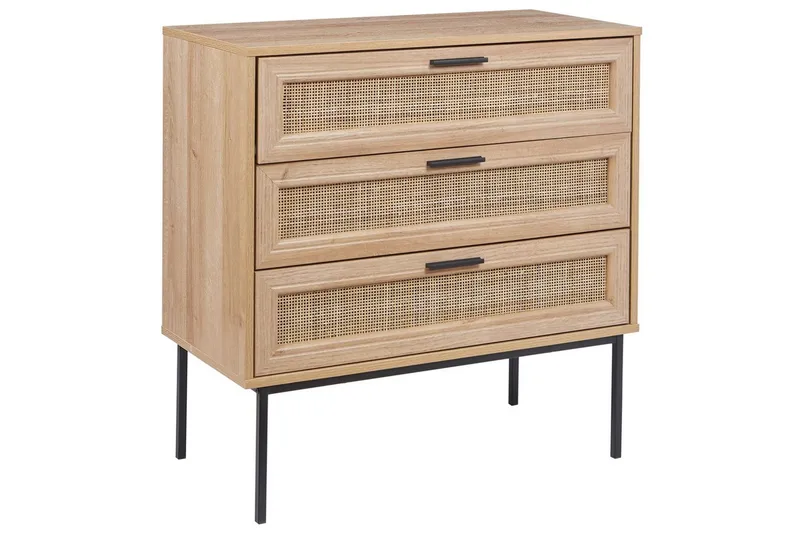 Kommode Pasco med 3 skuffer, undefined