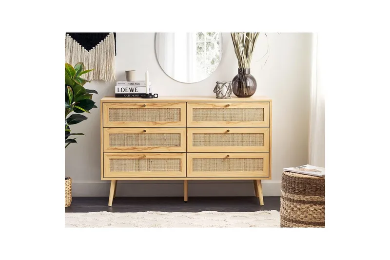 Kommode Perote med 6 skuffer - Oppbevaring - Oppbevaringsmøbler - Kommode