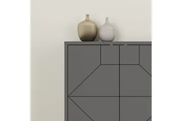 Dune Konsollbord 183,8x77,4 cm Antrasitt - Antrasitt - Møbler - Mediamøbel & tv møbel - TV-benk & mediabenk