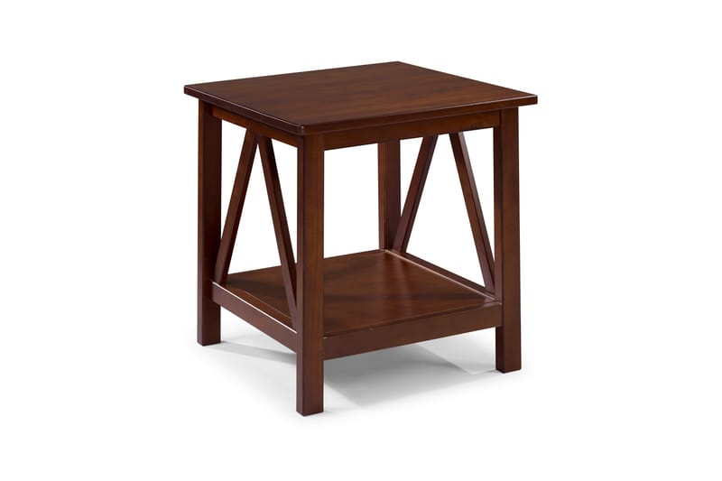Kaholie Sidebord 51x45 cm - Brun - Møbler - Bord - Avlastningsbord - Lampebord & sidebord
