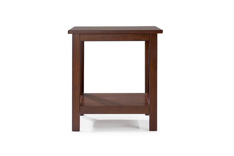 Kaholie Sidebord 51x45 cm - Brun - Møbler - Bord - Avlastningsbord - Lampebord & sidebord