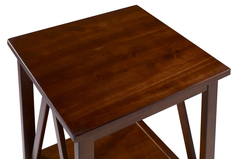Kaholie Sidebord 51x45 cm - Brun - Møbler - Bord - Avlastningsbord - Lampebord & sidebord