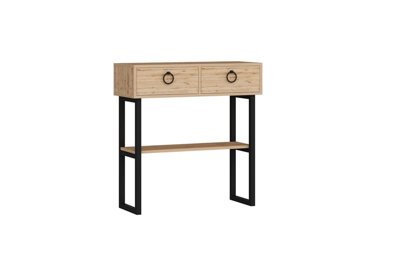 Valeri Konsollbord 90x90 cm Lys Brun - Hanah Home - Møbler - Bord - Avlastningsbord - Konsollbord