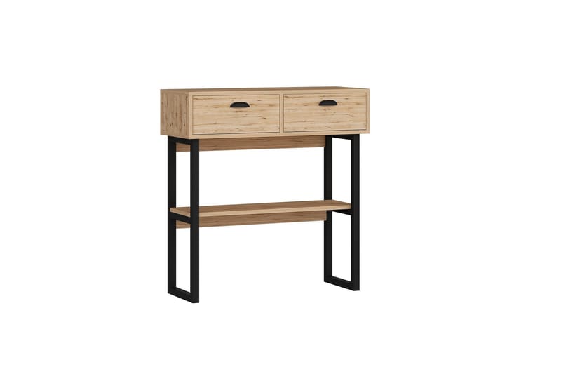 Valery Konsollbord 90x90 cm Lys brun - Hanah Home - Møbler - Bord - Avlastningsbord - Konsollbord