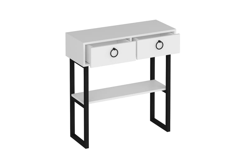 Valeri Konsollbord 90x90 cm Hvit - Hanah Home - Møbler - Bord - Avlastningsbord - Gangbord