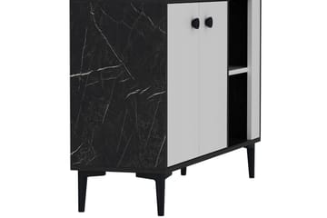 Sahra Konsollbord 120x75 cm Svart/Hvit - Hanah Home - Møbler - Bord - Avlastningsbord - Gangbord