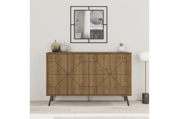 Dune Konsollbord 123x77,4 cm Brun/Hvit - Hanah Home - Møbler - Bord - Avlastningsbord - Gangbord