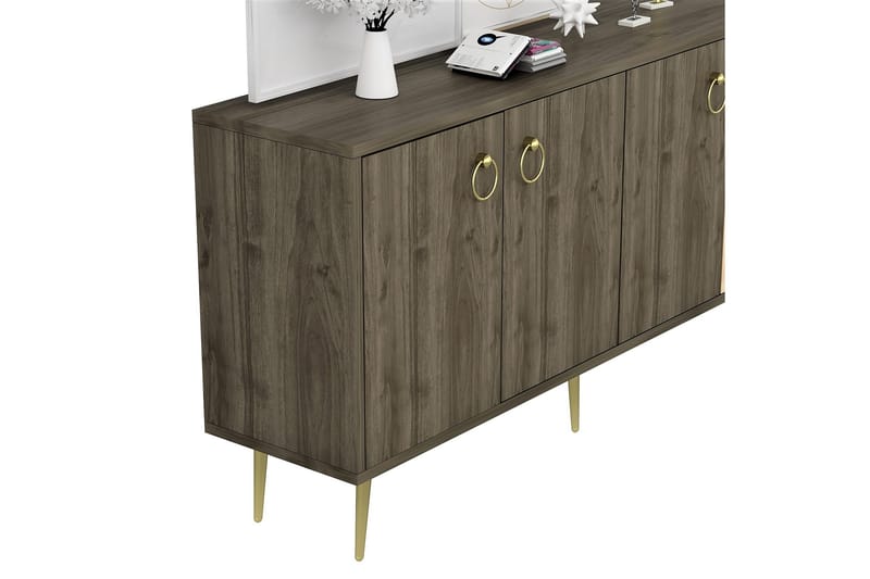 Drop Konsollbord 140x75 cm Brun - Hanah Home - Møbler - Bord - Avlastningsbord - Konsollbord