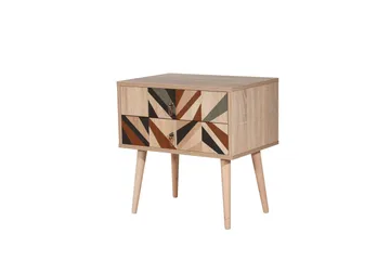 Bertoaria Nattbord 60x40 cm Brun