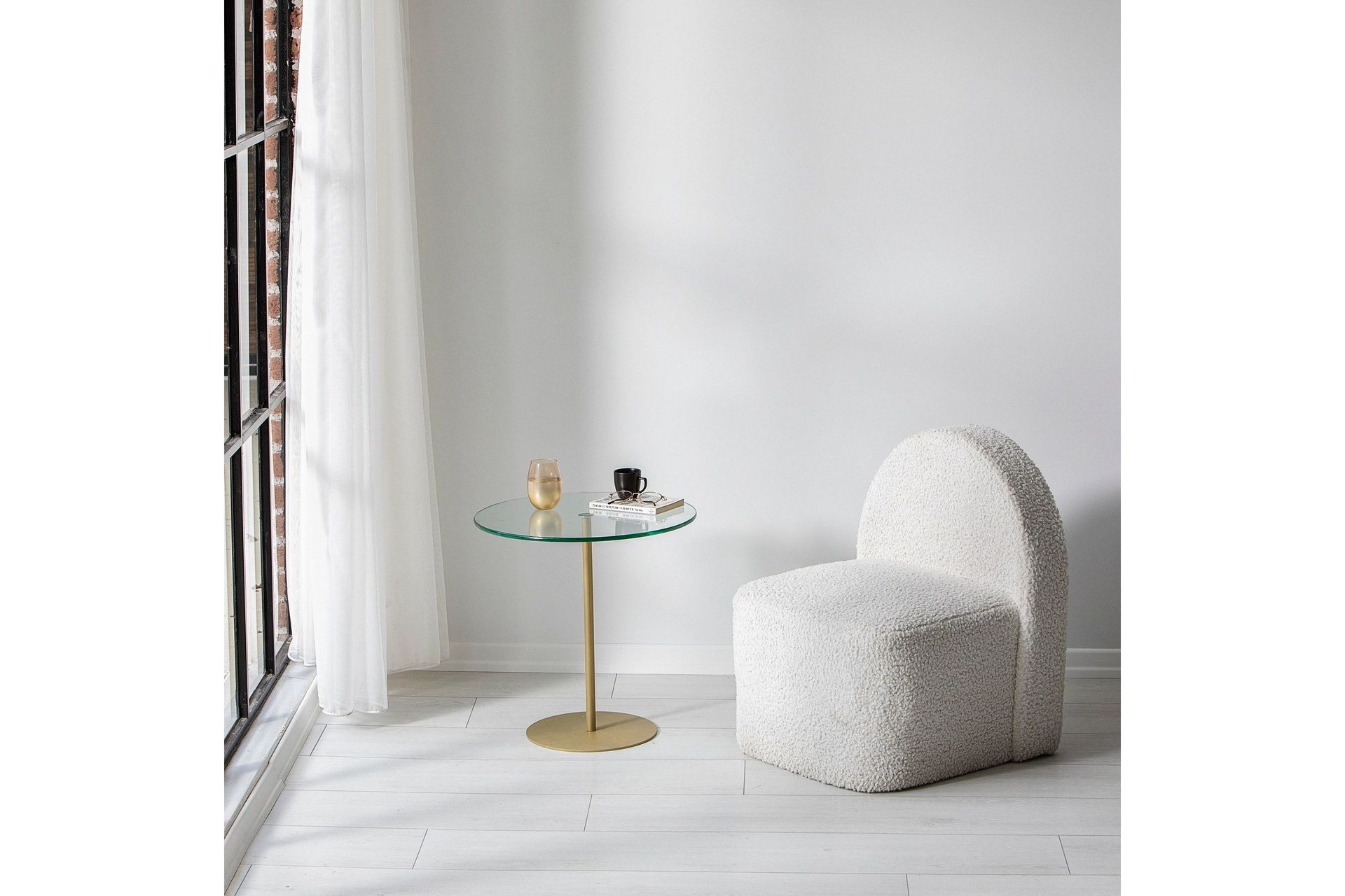 Chill-Out Sidebord 50x50 cm Gull - Hanah Home