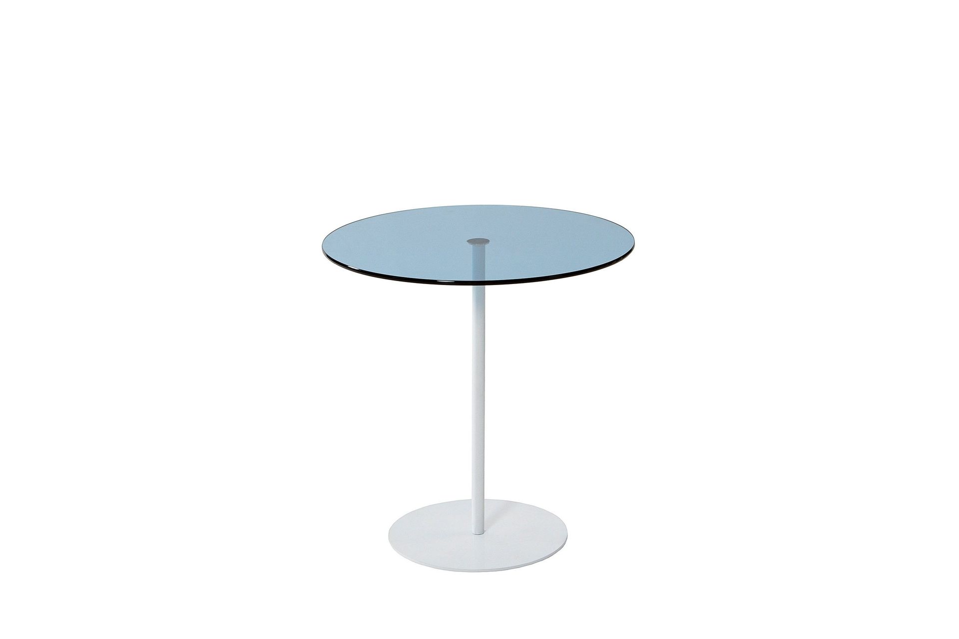 Chill-Out Sidebord 50x50 cm Hvit/Blå - Hanah Home