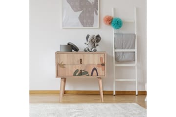 Bertoaria Nattbord 60x40 cm Brun - Hanah Home - Møbler - Bord - Avlastningsbord - Sengebord & nattbord