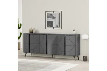 Dune Konsollbord 183,8x77,4 cm Antrasitt - Antrasitt - Møbler - Mediamøbel & tv møbel - TV-benk & mediabenk