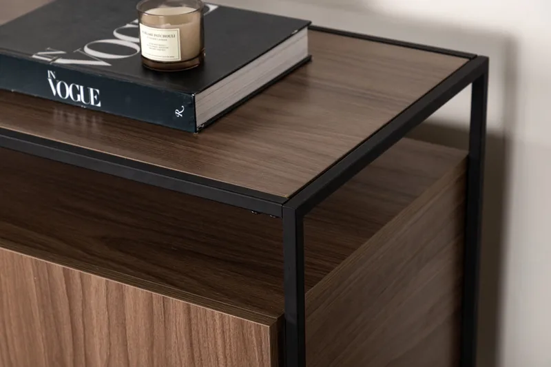 Kingsport Sidebord 45 cm - Brun - Møbler - Bord - Avlastningsbord - Lampebord & sidebord