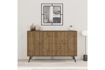 Dune Konsollbord 123x77,4 cm Brun/Hvit - Hanah Home - Møbler - Bord - Avlastningsbord - Gangbord